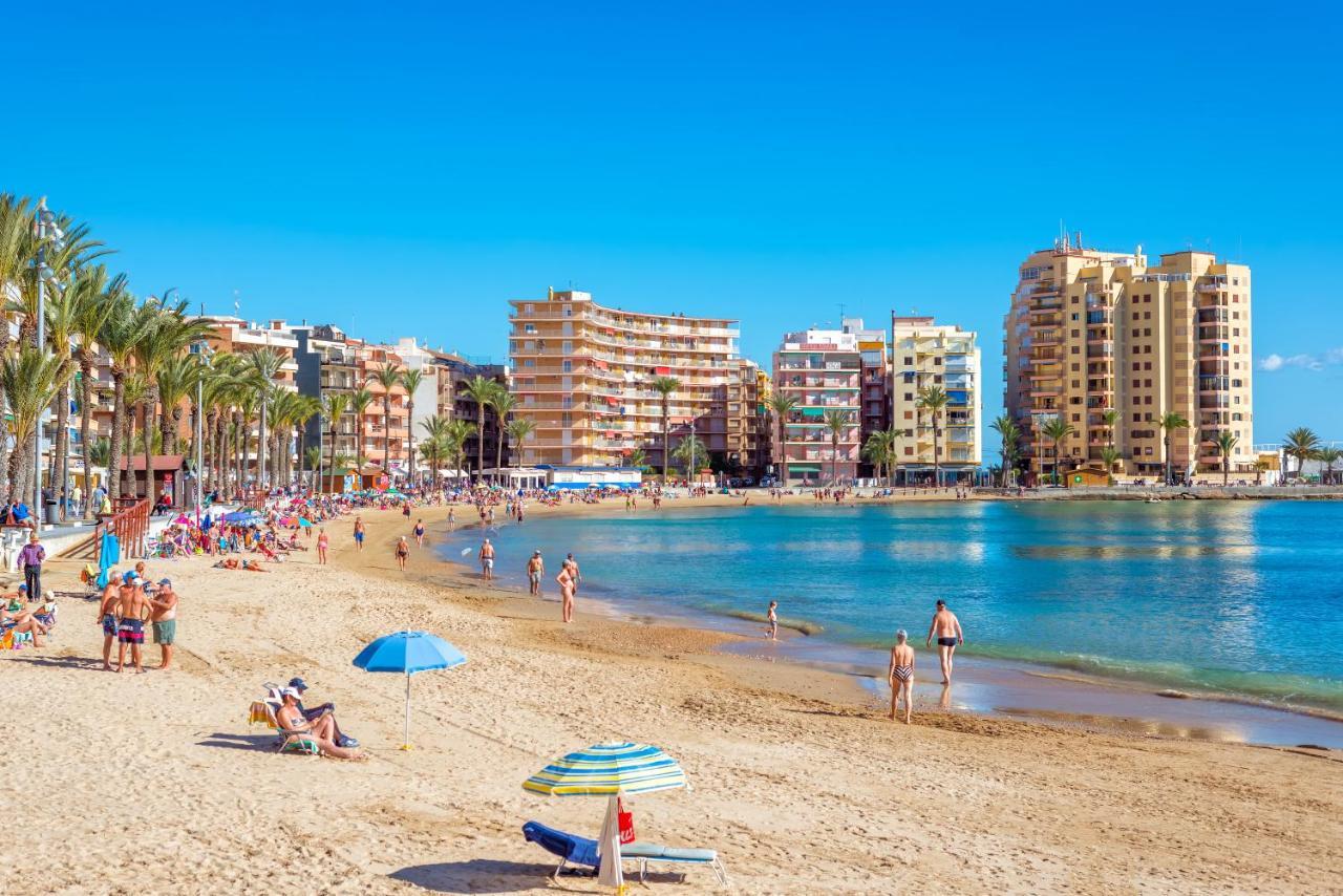 Sunny Casita, Torrevieja, Modern 2 Bed Top Floor Apartment Exteriör bild